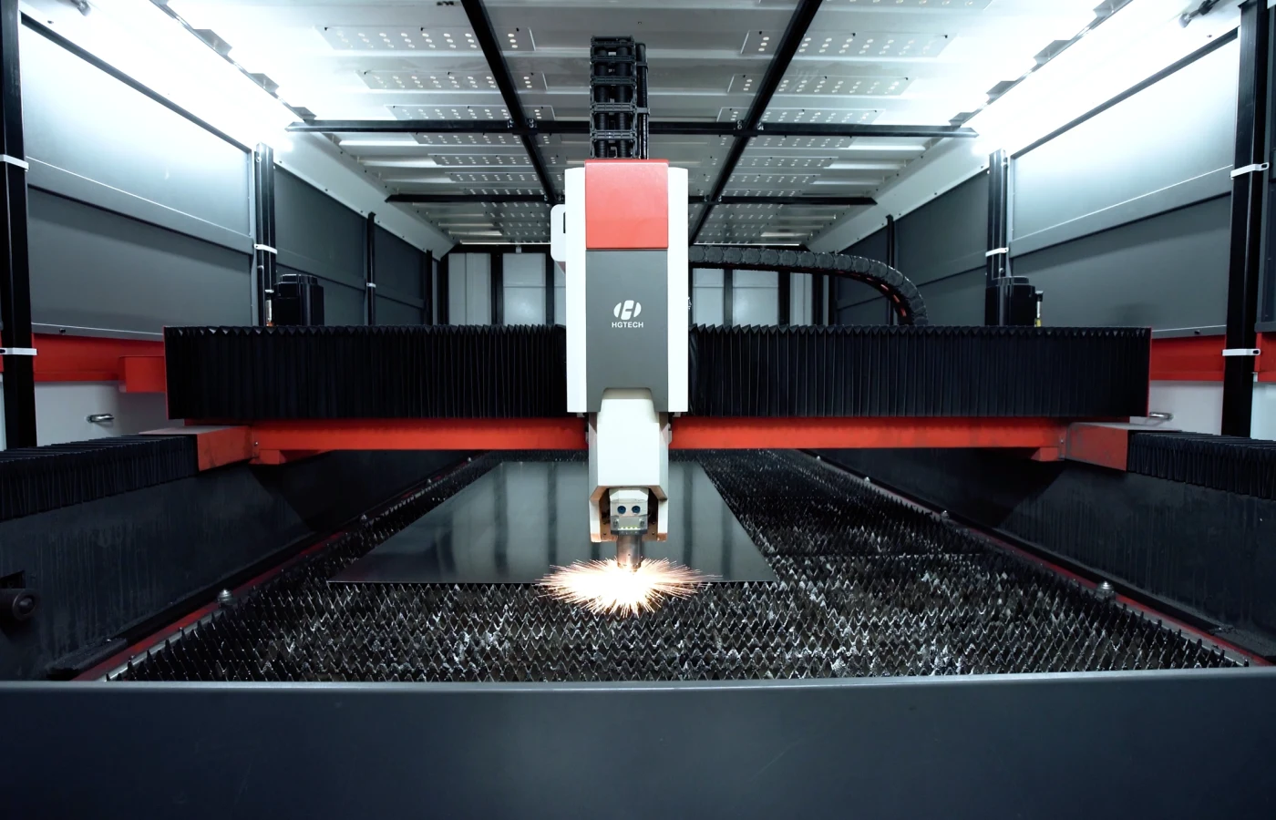 Priest Metal Cutting with the new crazy fast laser cutter